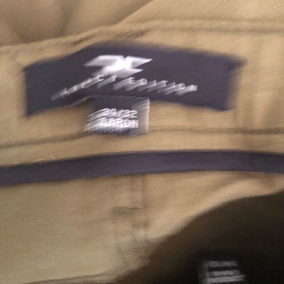 Jordan Craig Legacy Edition Jeans AARON ripped Olive Green slim 34 x 32 knee - Picture 8 of 8